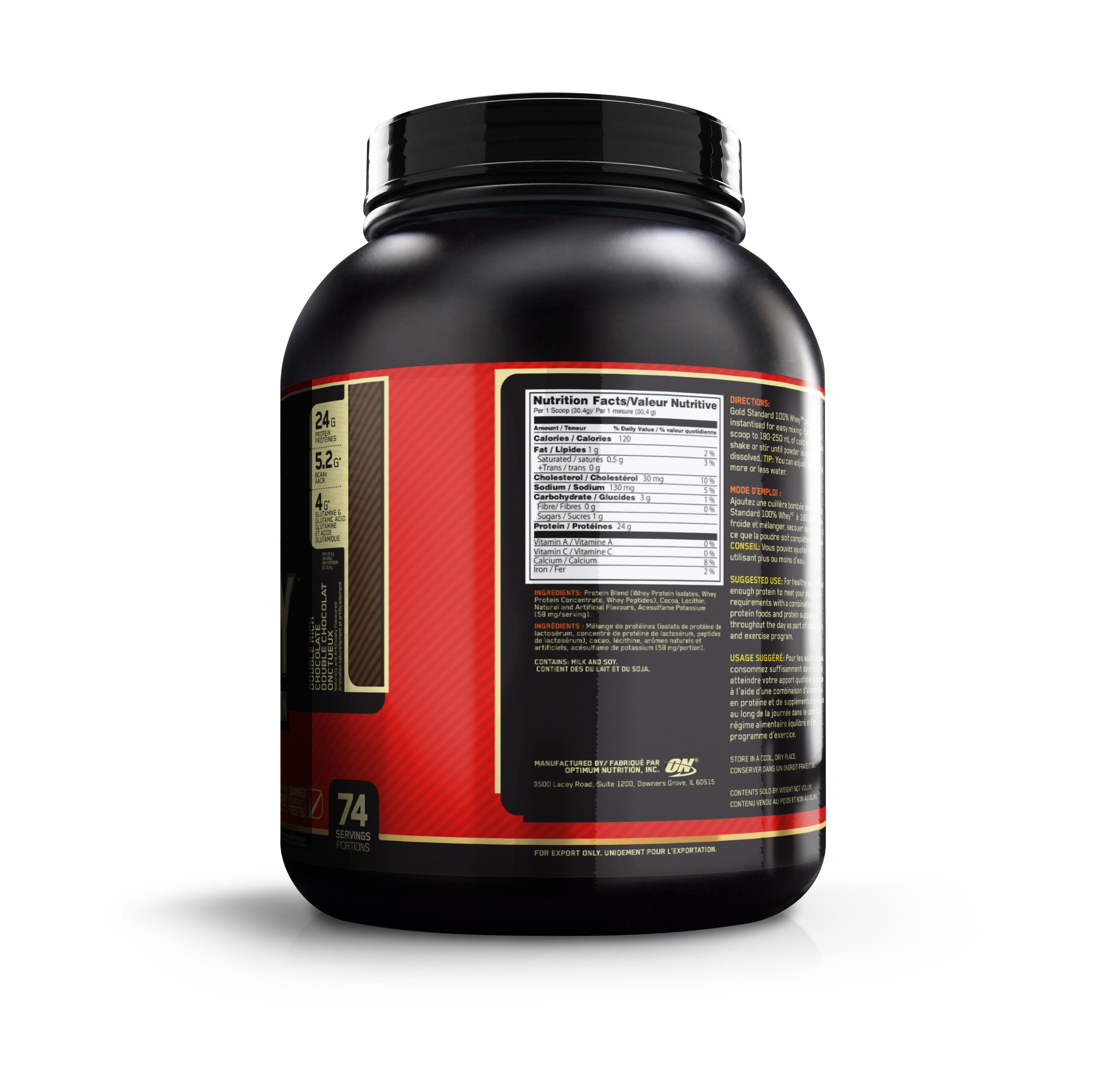 Gold Standard 100% Whey&trade; Protein - Double Rich Chocolate  | GNC
